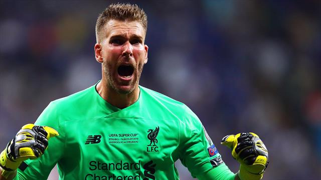 Klopp feiert den unerwarteten Supercup-Helden Adrián Klopp feiert den unerwarteten Supercup-Helden Adrián