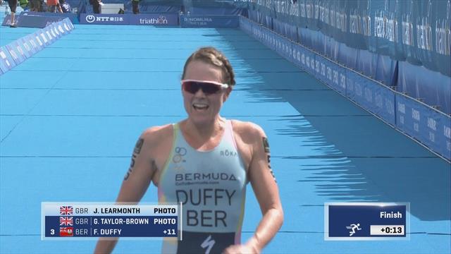 WATCH - The finish that saw British duo disqualified from triathlon WATCH - The finish that saw British duo disqualified from triathlon