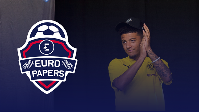 Euro Papers: 'Super club' approach for Sancho confirmed by Dortmund Euro Papers: 'Super club' approach for Sancho confirmed by Dortmund