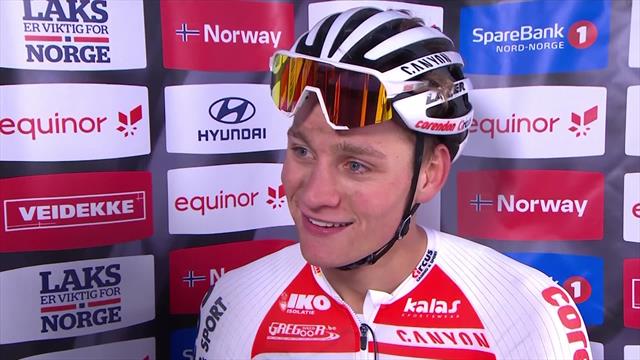 Van der Poel: I timed my sprint to perfection Van der Poel: I timed my sprint to perfection
