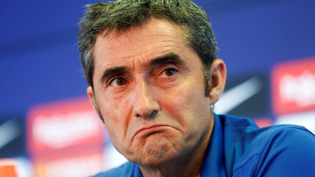 Valverde: "Estoy muy contento con la plantilla que tengo"