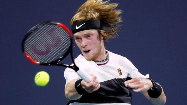 El joven Rublev elimina a Federer y da la gran sorpresa de la jornada