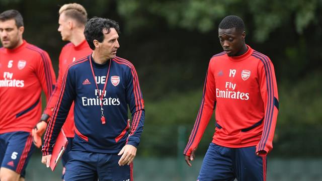 Emery : "Pépé s'adapte à notre style petit à petit" Emery : "Pépé s'adapte à notre style petit à petit"