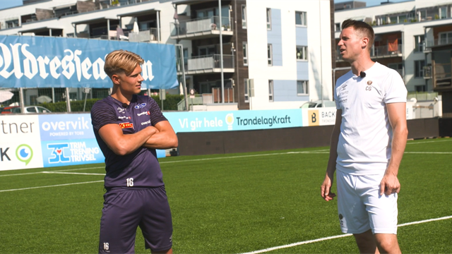 Fortid møter fremtid: Ranheim-talentet sammenlignes med boyband-stjerne Fortid møter fremtid: Ranheim-talentet sammenlignes med boyband-stjerne