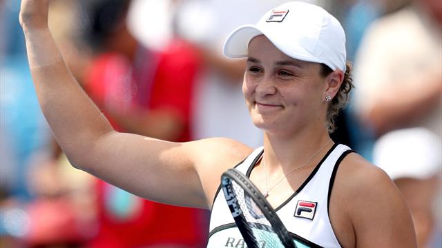 Barty regroups against Sakkari to reach Cincinnati Masters semi-finals
