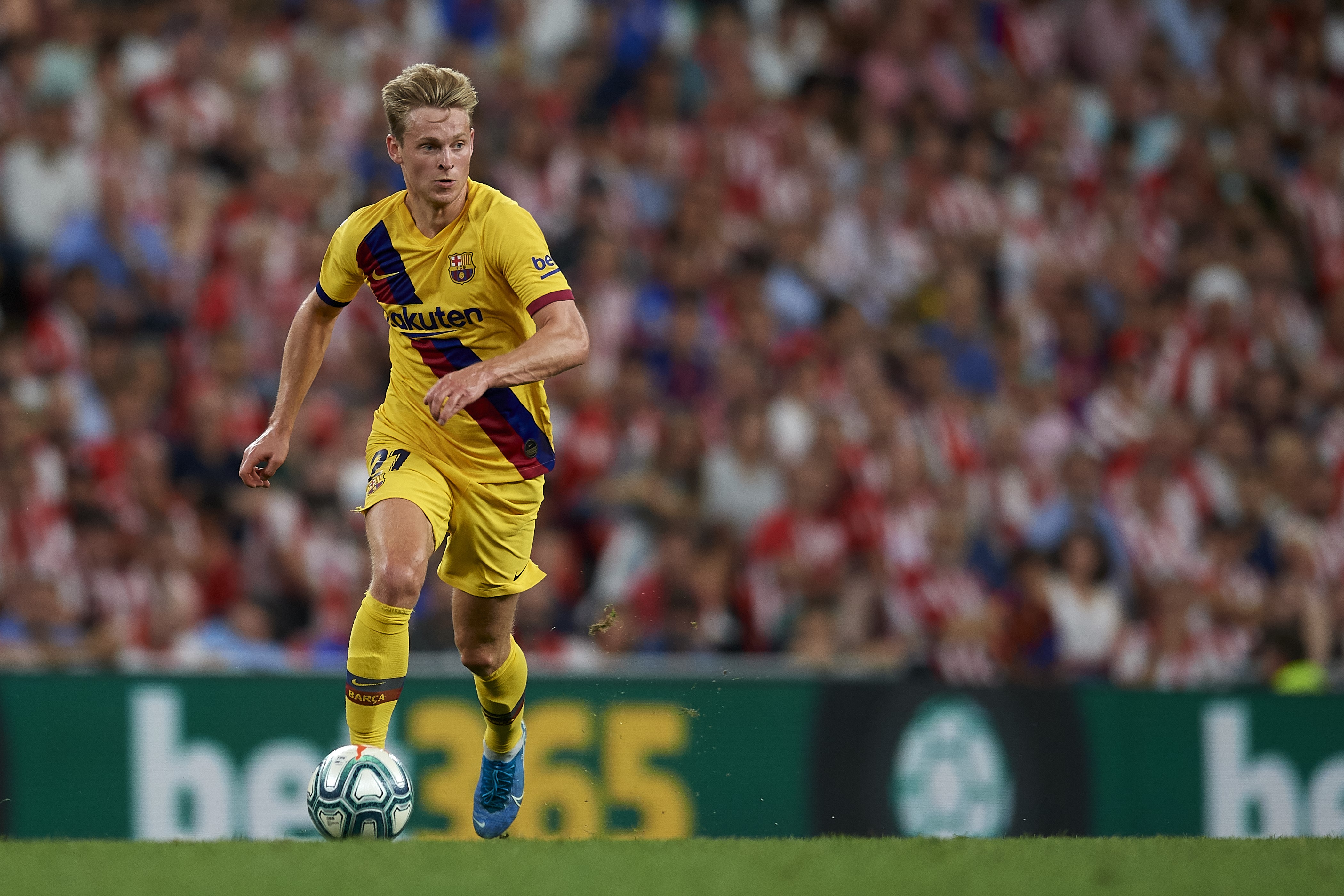 Frenkie de Jong contro l'Athletic