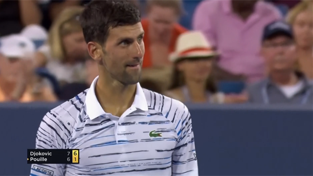 Highlights: Djokovic demolishes Pouille in second set to claim Cincinnati win Highlights: Djokovic demolishes Pouille in second set to claim Cincinnati win