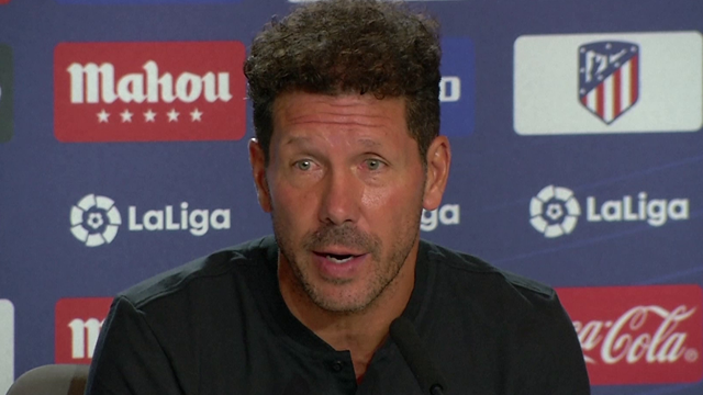 Simeone: "No estoy preocupado con cargarle la mochila a Joao Félix" Simeone: "No estoy preocupado con cargarle la mochila a Joao Félix"