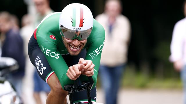 BinckBank Tour: Se høydepunktene fra Ganna sin seier BinckBank Tour: Se høydepunktene fra Ganna sin seier
