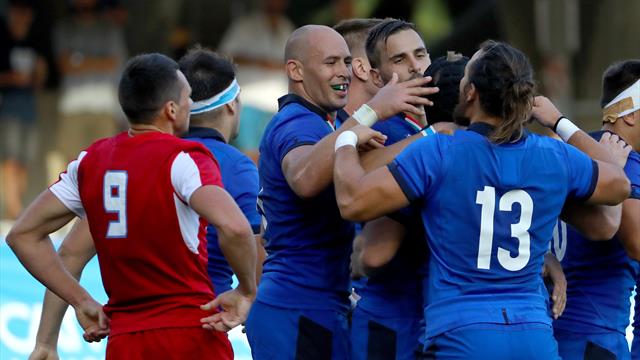 Try of the Year 2019: la meta di Sergio Parisse contro la Russia è in lizza per il premio