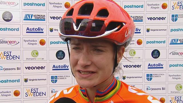 'Marta was too strong' - Vos praises winner 'Marta was too strong' - Vos praises winner