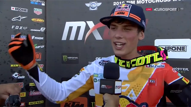 MX2, GP Italia, Jorge Prado: "No podía cometer errores" MX2, GP Italia, Jorge Prado: "No podía cometer errores"