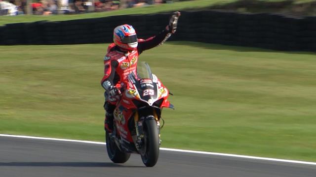 Josh Brookes wins Race Two Josh Brookes wins Race Two