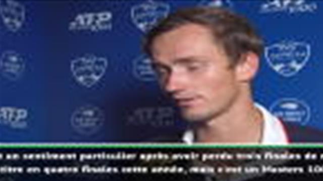 Medvedev : "Une grande performance pour moi" Medvedev : "Une grande performance pour moi"