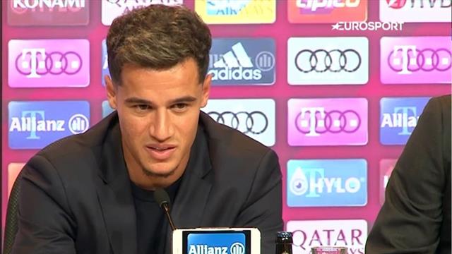 Das sind Coutinhos erste Worte als neuer Bayern-Star Das sind Coutinhos erste Worte als neuer Bayern-Star