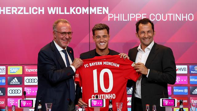 Coutinho: Big pressure to fill Robben's boots at Bayern Coutinho: Big pressure to fill Robben's boots at Bayern