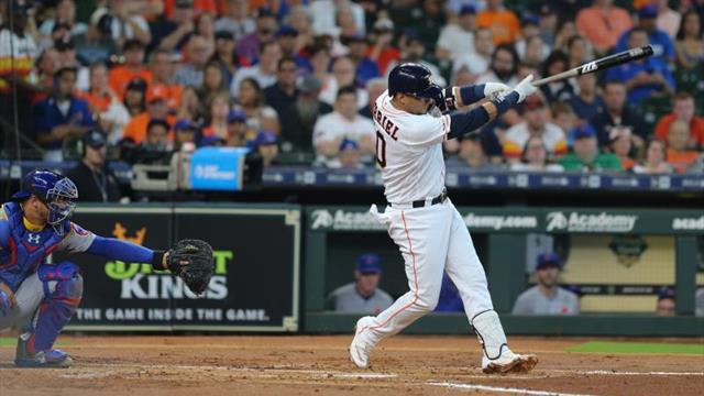 5-4. Gurriel lidera ataque de los Astros que ganan con suspense