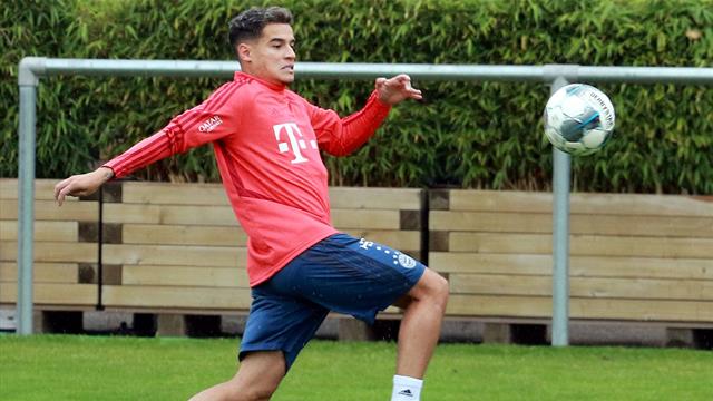 Tor-Debüt für Coutinho: Königstransfer absolviert erstes Bayern-Training Tor-Debüt für Coutinho: Königstransfer absolviert erstes Bayern-Training