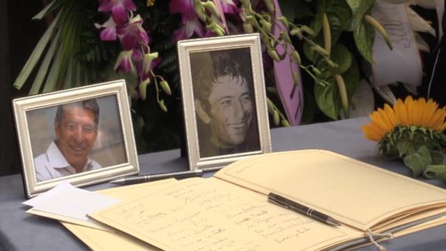 Moser, Saronni, Cassani... : l'Italie et ses champions saluent une dernière fois Felice Gimondi Moser, Saronni, Cassani... : l'Italie et ses champions saluent une dernière fois Felice Gimondi