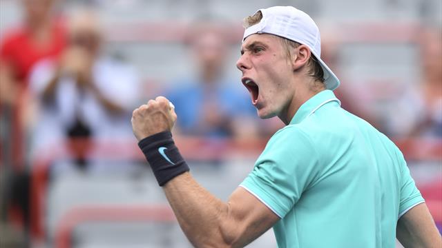 Tête de série n°2, Shapovalov s'est bien lancé face à Sandgren Tête de série n°2, Shapovalov s'est bien lancé face à Sandgren