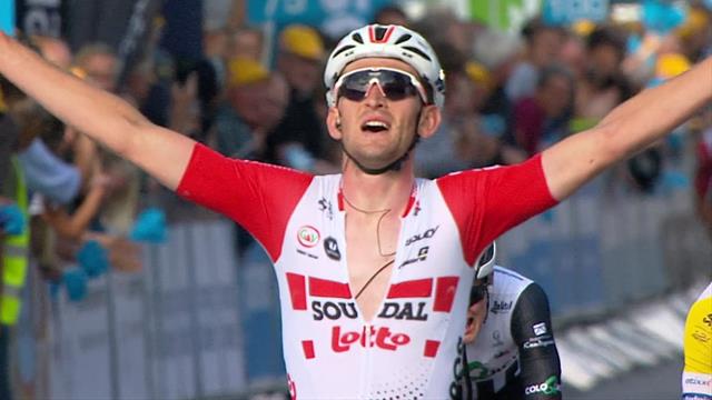 Benoot s'impose en costaud lors de la 1ère étape Benoot s'impose en costaud lors de la 1ère étape