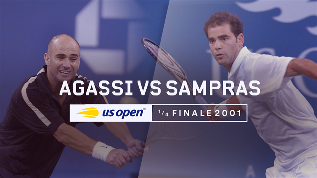US Open, Legends Matches: quarti di finale 2001 - Sampras vs Agassi US Open, Legends Matches: quarti di finale 2001 - Sampras vs Agassi