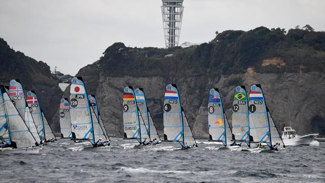 Testevent im olympischen Revier: Deutsche Segler ohne Medaille