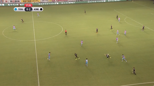 Andres Iniesta hits sublime volleyed pass in build-up to Vissel Kobe goal Andres Iniesta hits sublime volleyed pass in build-up to Vissel Kobe goal