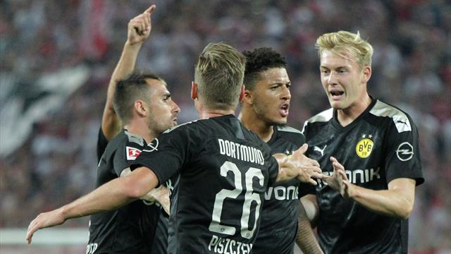 Sancho stars again in Dortmund comeback win