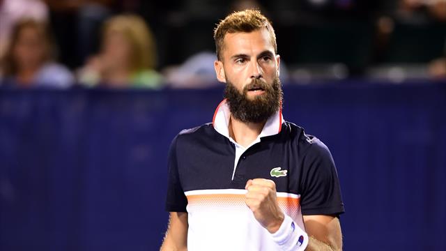 Benoît Paire file en finale après un scénario improbable