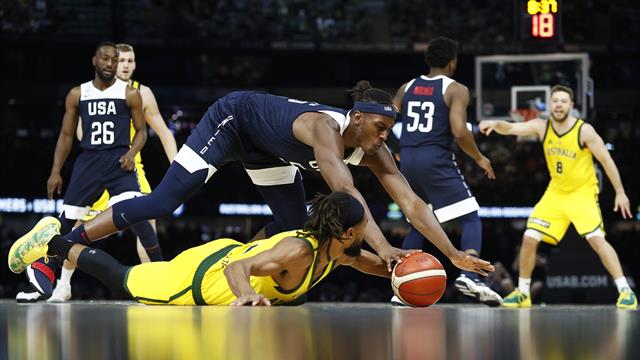 Dopo 13 anni e 78 vittorie in fila, Team USA torna a perdere: l'Australia vince 98-94 in amichevole