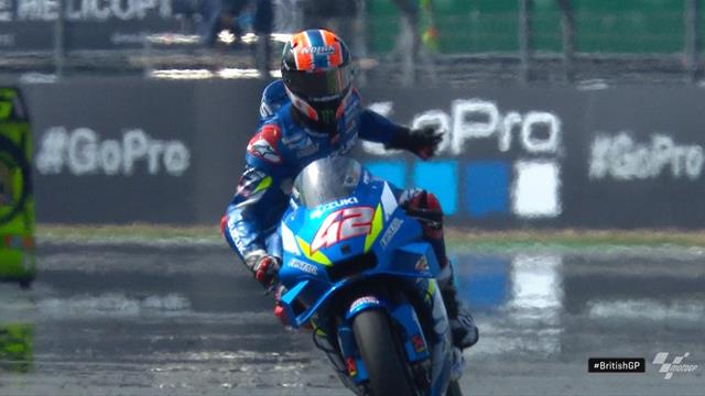 MotoGP | Alex Rins wint sensationele GP van Groot-Brittannië MotoGP | Alex Rins wint sensationele GP van Groot-Brittannië