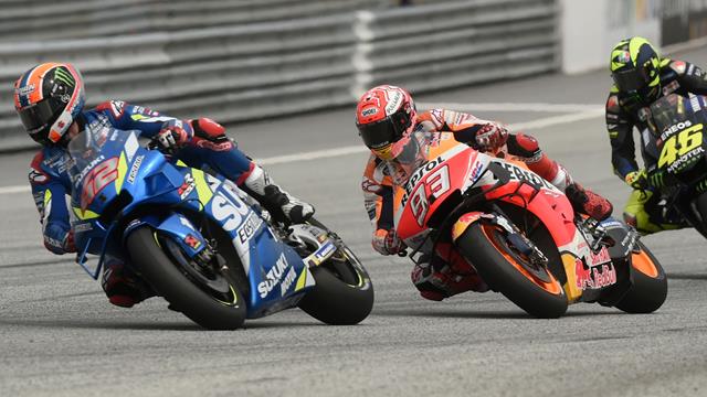 Irres Fotofinish: Rins und Márquez trennen Tausendstel
