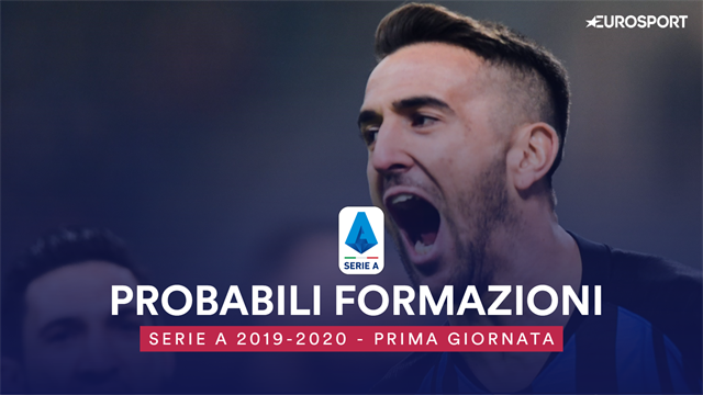 Probabili formazioni della 1a giornata: Inter, Vecino favorito su Barella, Roma con Kluivert