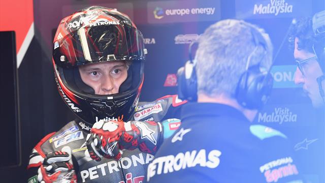 Quartararo, la frayeur qui a tout gâché