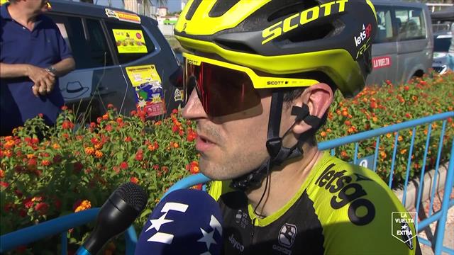 Vuelta a España 2019, Mikel Nieve: "La subida ha sido más dura de lo que esperábamos" Vuelta a España 2019, Mikel Nieve: "La subida ha sido más dura de lo que esperábamos"