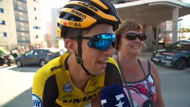 "Roglic en ik gingen om en om" - George Bennett "Roglic en ik gingen om en om" - George Bennett