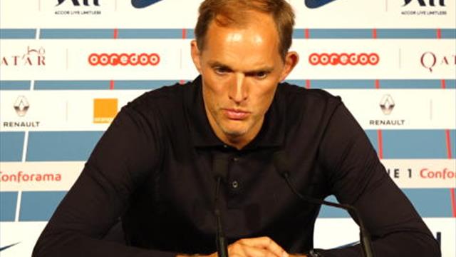 Tuchel sur Neymar : "On n'a pas de garantie" Tuchel sur Neymar : "On n'a pas de garantie"