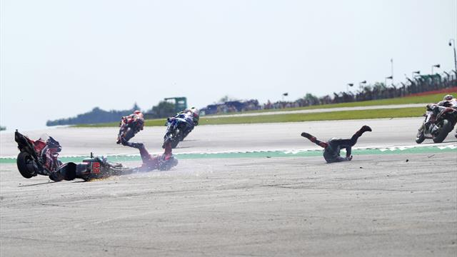 Dovizioso è già a casa: "Non preoccupatevi, sono forte"