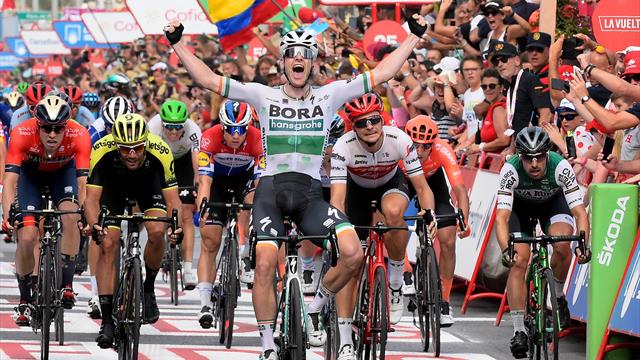 Tutto facile per Sam Bennett: la prima volata della Vuelta è sua! Roche resta in rosso