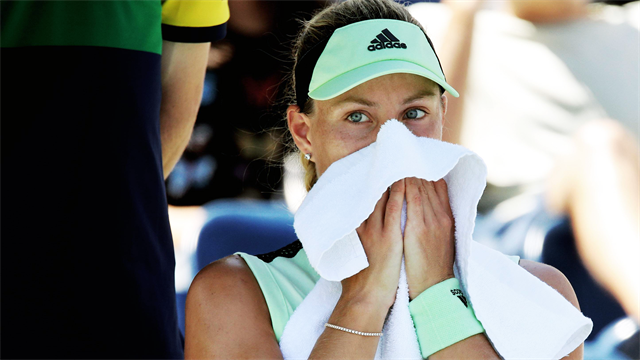 Zehn Breaks kassiert: Kerber verliert auch unter neuem Coach