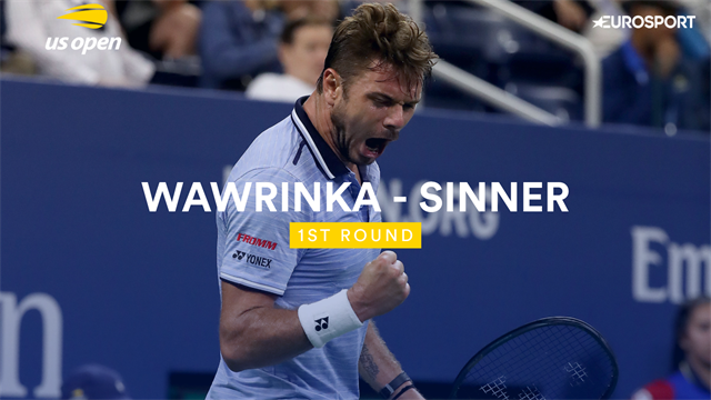 US Open: Wawrinka-Sinner 6-3 7-6 4-6 6-3, gli highlights US Open: Wawrinka-Sinner 6-3 7-6 4-6 6-3, gli highlights