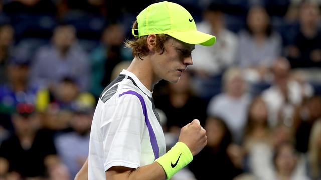 Jannik Sinner, un diamante grezzo brilla all'esordio degli US Open