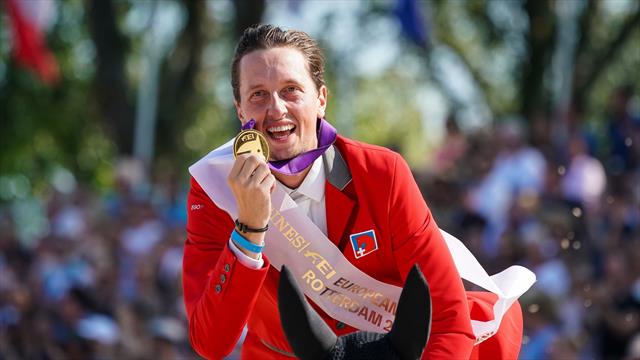 Martin Fuchs ist Europameister der Springreiter