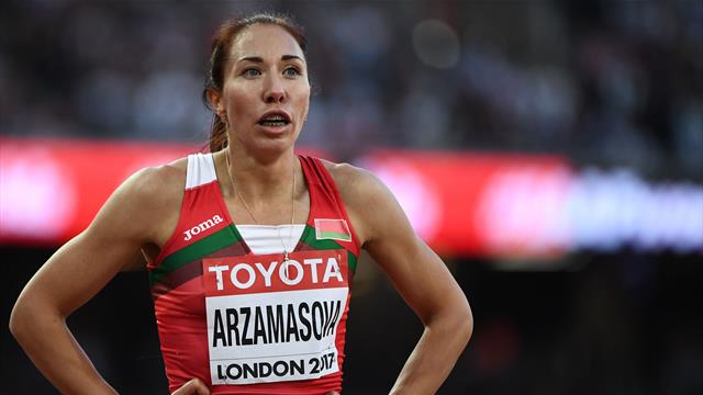 Arzamasova contrôlée positive et suspendue