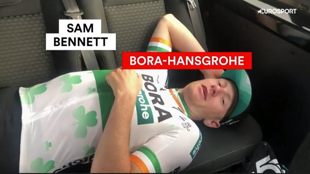 Behind the scenes with Bora Hansgrohe after Sam Bennett's brilliant Vuelta stage win Behind the scenes with Bora Hansgrohe after Sam Bennett's brilliant Vuelta stage win