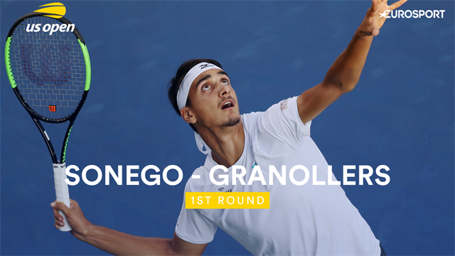 US Open: Sonego-Granollers 6-3 6-4 6-4, gli highlights US Open: Sonego-Granollers 6-3 6-4 6-4, gli highlights