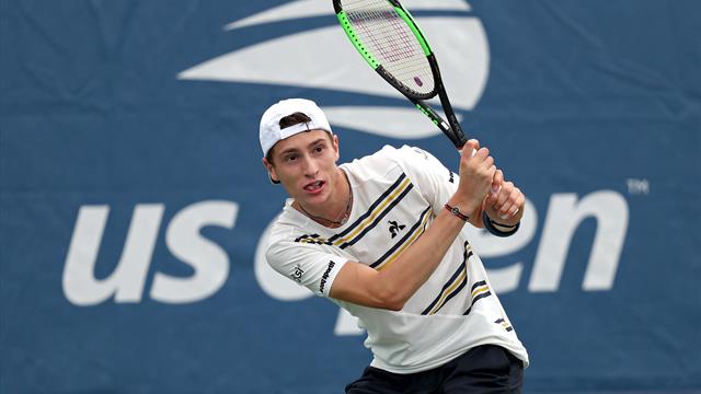 Humbert : "Avant, mon idole, c’était Federer… Aujourd’hui j’essaie de créer mon propre style" Humbert : "Avant, mon idole, c’était Federer… Aujourd’hui j’essaie de créer mon propre style"