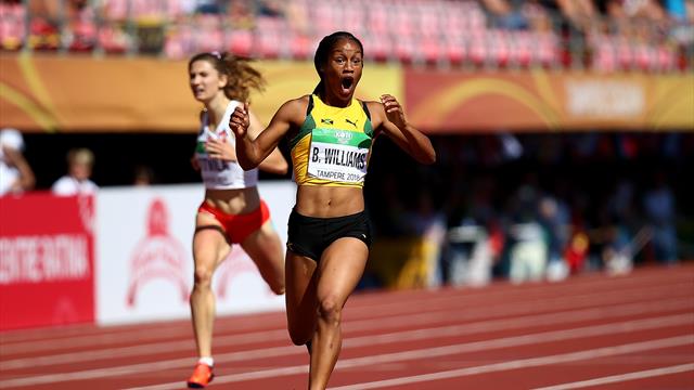 Briana Williams contrôlée positive à un diurétique