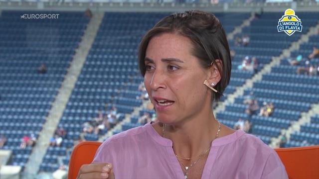Flavia Pennetta consiglia la Giorgi: "Manca poco, poi potrebbe puntare veramente in alto" Flavia Pennetta consiglia la Giorgi: "Manca poco, poi potrebbe puntare veramente in alto"